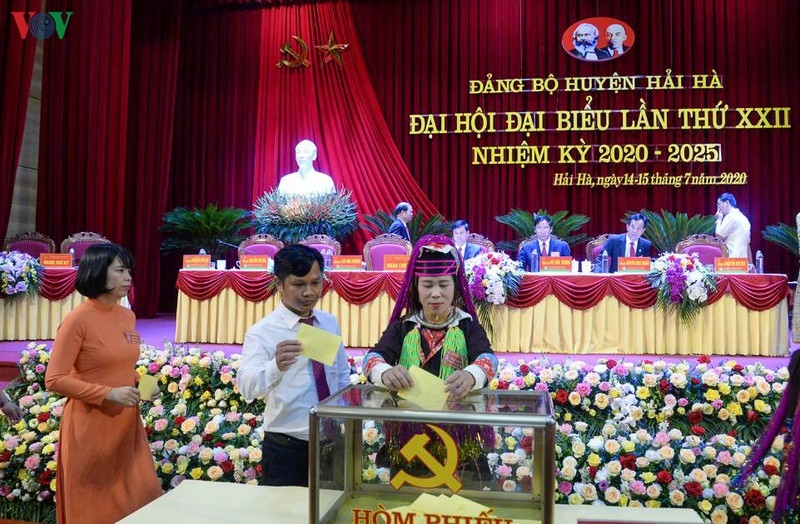 Quảng Ninh: Đại hội Đảng bộ huyện Hải Hà bầu trực tiếp Bí thư huyện ủy