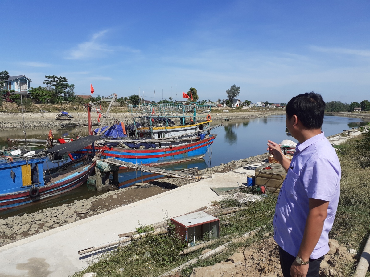 Dự án âu tàu tránh trú bão Quảng Xương, Thanh Hóa gần 4 năm vẫn còn dang dở