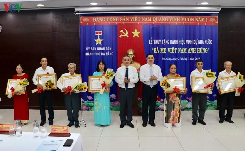Đà Nẵng truy tặng danh hiệu vinh dự Nhà nước cho 7 Mẹ Việt Nam Anh hùng