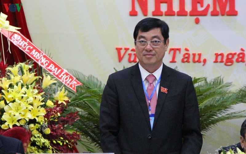 Ông Trần Đình Khoa được bầu làm Bí thư Thành ủy Vũng Tàu