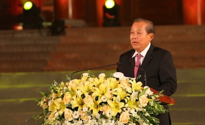 Phó Thủ tướng Trương Hòa Bình dự chương trình Vì bình yên cuộc sống