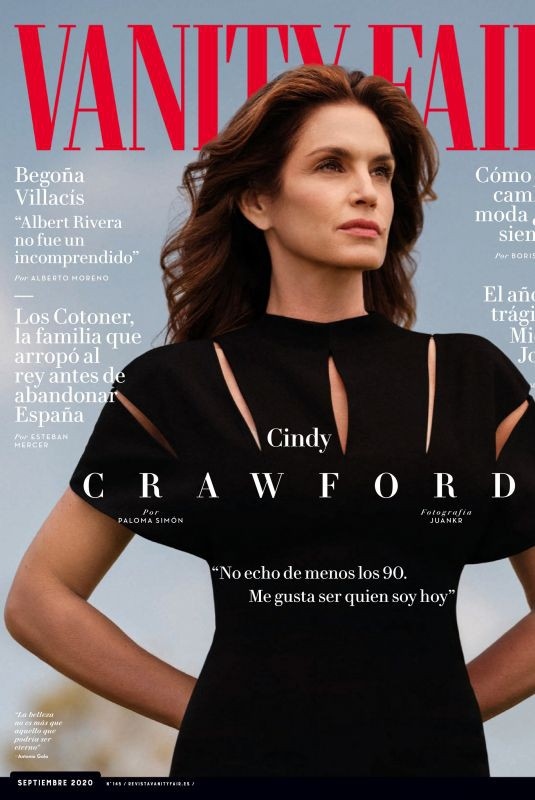 Siêu mẫu Cindy Crawford đẹp mặn mà trên trang bìa tạp chí