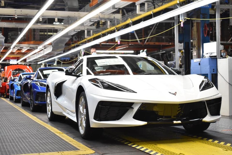 Chiếc Corvette thứ 1,75 triệu xuất xưởng tại Kentucky