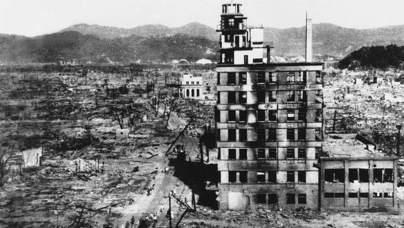 Sức hủy diệt khủng khiếp của bom nguyên tử Mỹ ném xuống Nhật Bản