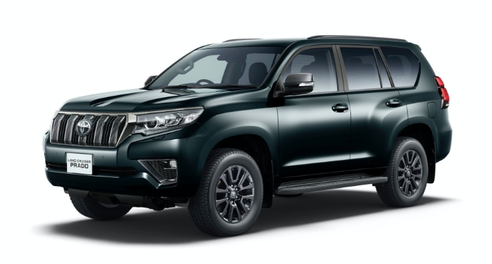 Toyota Land Cruiser Prado thêm sức mạnh và phiên bản màu đen