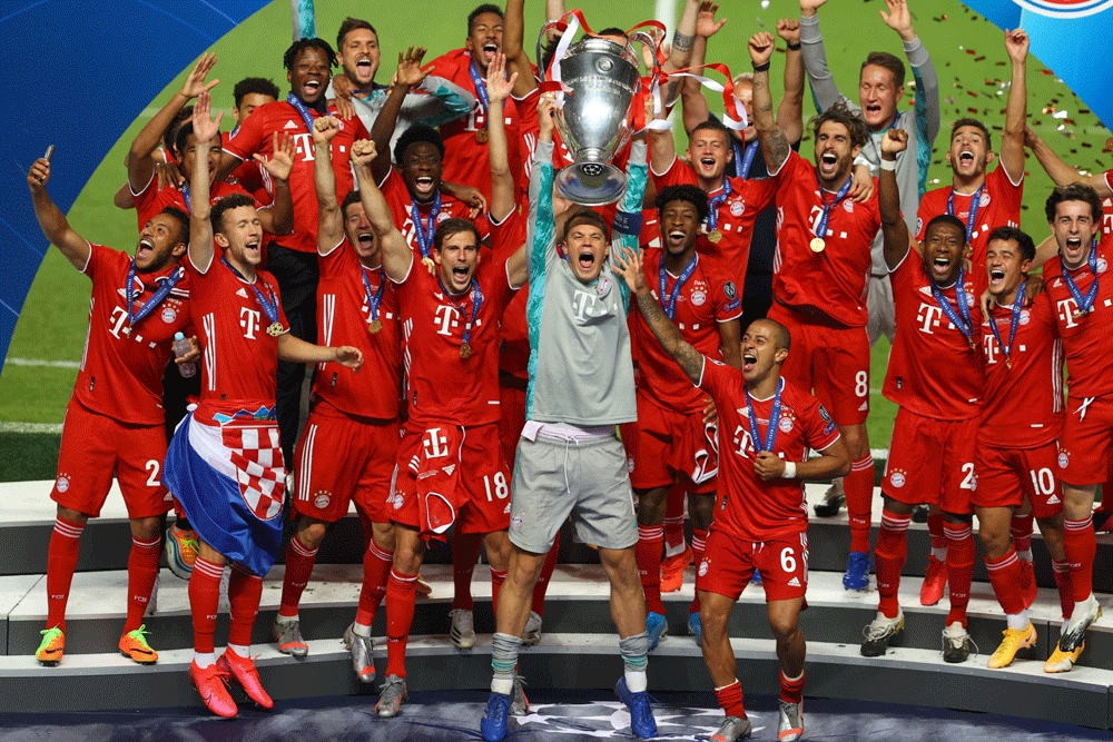 Những con số ấn tượng về Bayern sau chức vô địch Champions League 19/20