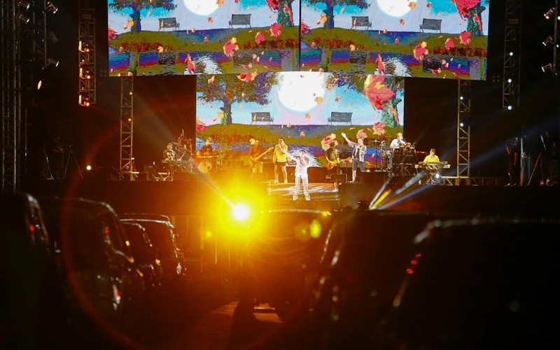 Indonesia tổ chức hòa nhạc ở bãi đỗ xe, tiếp thêm động lực vượt qua Covid-19