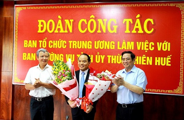 Ban Bí thư chuẩn y Phó Bí thư Tỉnh ủy Thừa Thiên Huế