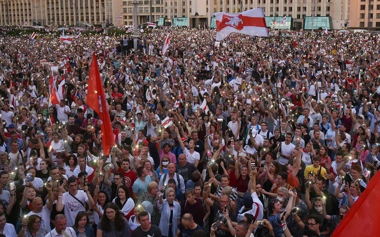 Belarus: Tổng thống đề cập kịch bản “cách mạng màu” trong các cuộc biểu tình