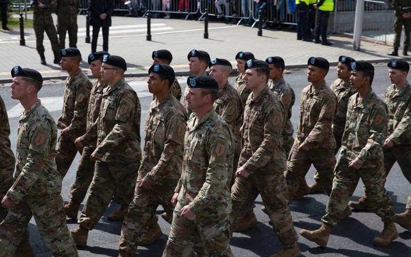 Mỹ sẽ triển khai thêm 1.000 binh sĩ đến Ba Lan