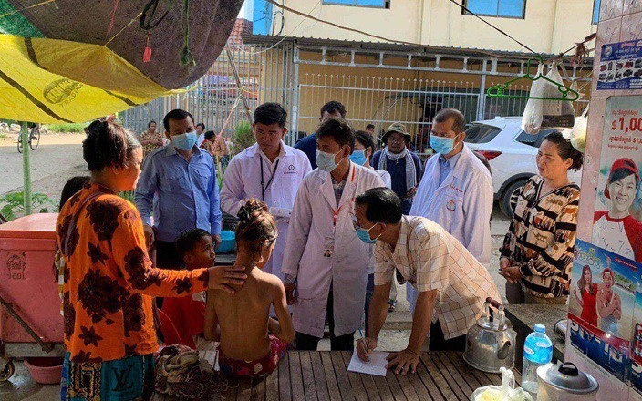 Campuchia bùng phát dịch bệnh lạ