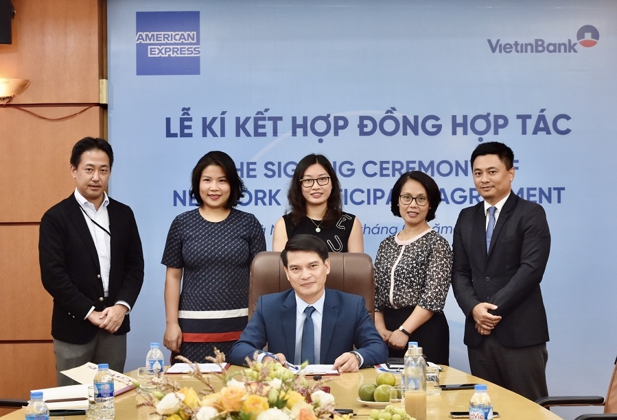 VietinBank và American Express ký Hợp đồng hợp tác chấp nhận thanh toán thẻ Amex