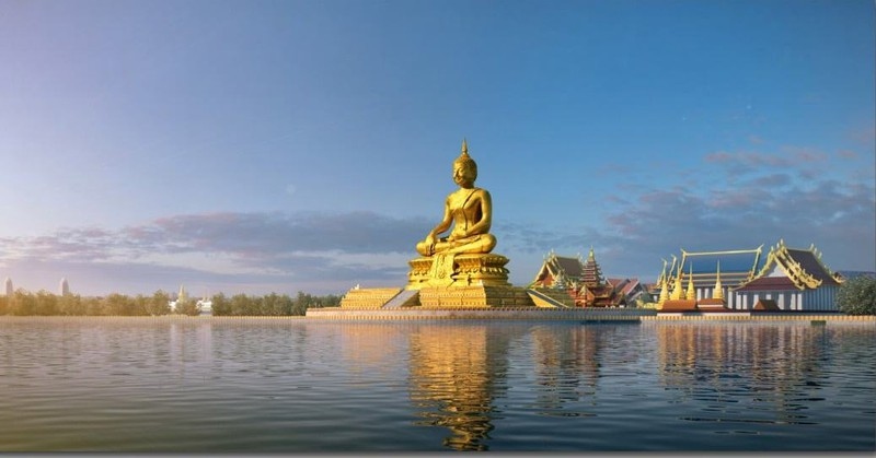 Lào sắp xây dựng tượng Phật cao nhất thế giới tại thủ đô Vientiane