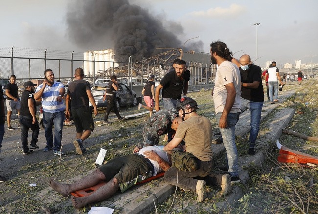 Mỹ kêu gọi điều tra vụ nổ– Liên đoàn Ngân hàng Arập lập Quỹ tái thiết Beirut