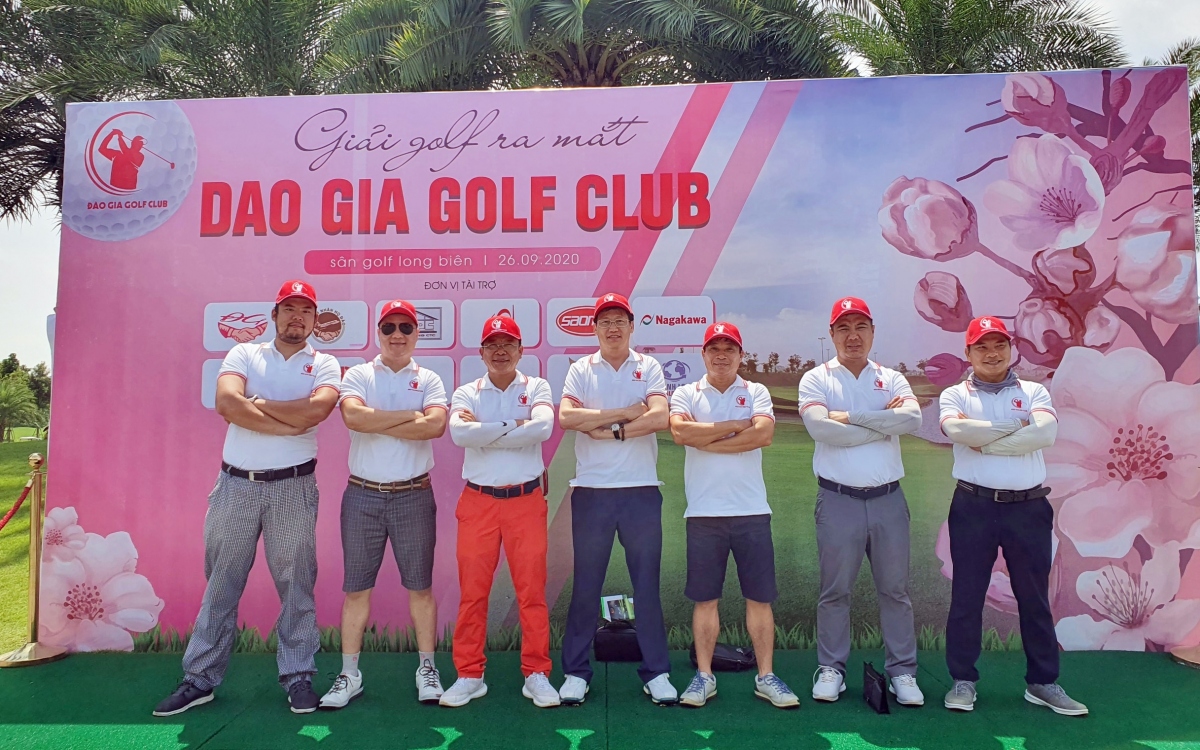 Giải Golf Cup Đào Gia lần I năm 2020.