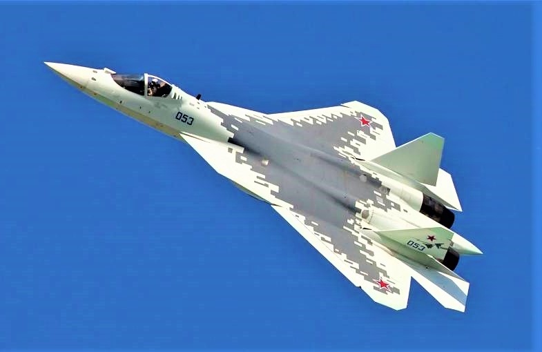 Tiêm kích thế hệ năm Su-57 của Nga; Nguồn: topwar.ru