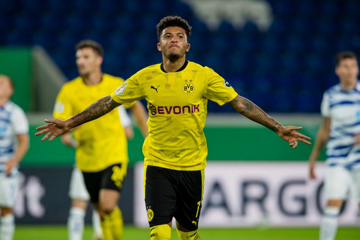 Jadon Sancho ghi bàn giúp Dortmund khởi đầu mùa giải mới như mơ