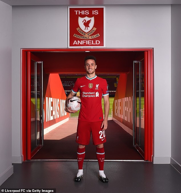 Diogo Jota là tân binh thứ 3 của Liverpool ở kỳ chuyển nhượng hè này sau Kostas Tsimikas và Thiago Alcantara.