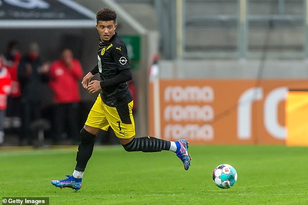 MU giương cờ trắng trong thương vụ Jadon Sancho? (Ảnh: Getty).