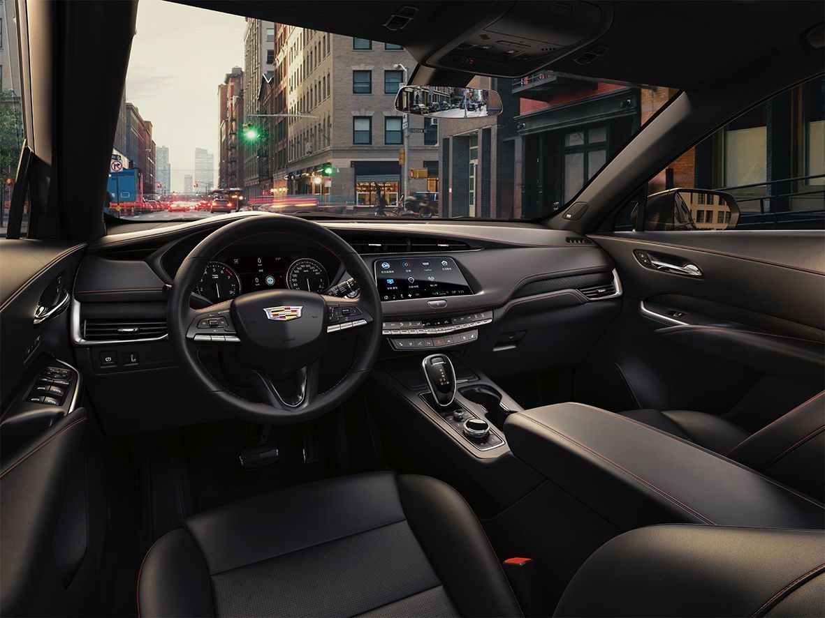 Không gian nội thất hiện đại trên Cadillac XT4 2021.