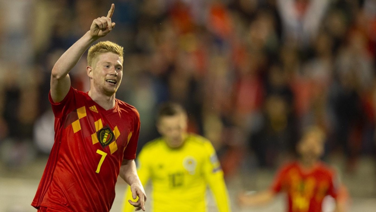 Tiền vệ: Kevin De Bruyne – Bỉ - 8,0 điểm