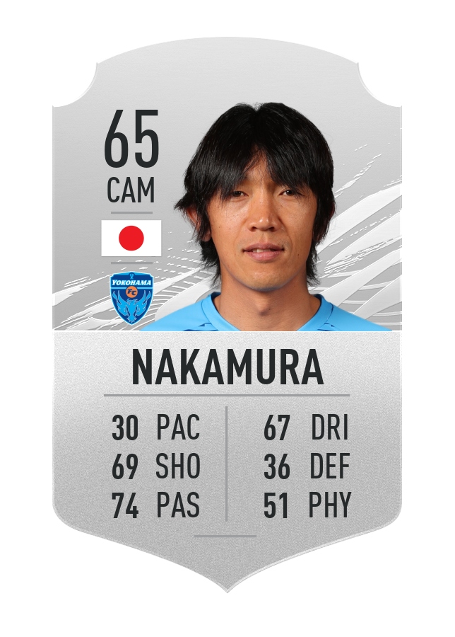 6. Shunsuke Nakamura - Yokohama FC | Chỉ số sút phạt 90