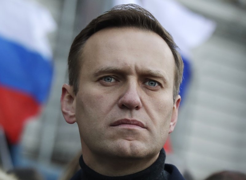Chính trị gia đối lập Nga Alexei Navalny. Ảnh: AP.