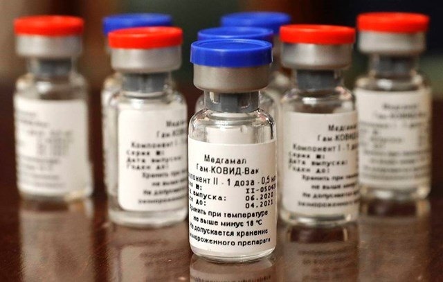 Nga chính thức lưu hành lô vaccine ngừa Covid-19 Sputnik V đầu tiên