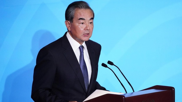 Ngoại trưởng Trung Quốc Vương Nghị. Ảnh: Reuters