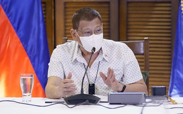 Tổng thống Philippines, ông Rodrigo Duterte. Ảnh: Philstar.com.