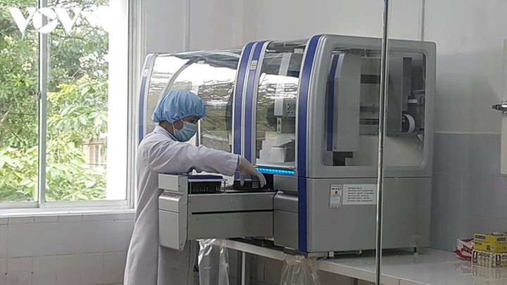 Một bộ máy xét nghiệm Realtime PCR dùng để xét nghiệm Covid-19.