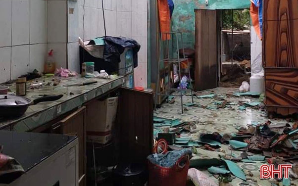 Hà Tĩnh: Thiệt hại ban đầu do ảnh hưởng bão số 5