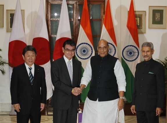 Ấn Độ và Nhật Bản ký Hiệp định trao đổi hậu cần quốc phòng
