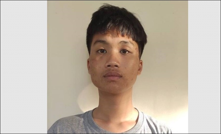 Nguyễn Mỹ Anh tại cơ quan công an.