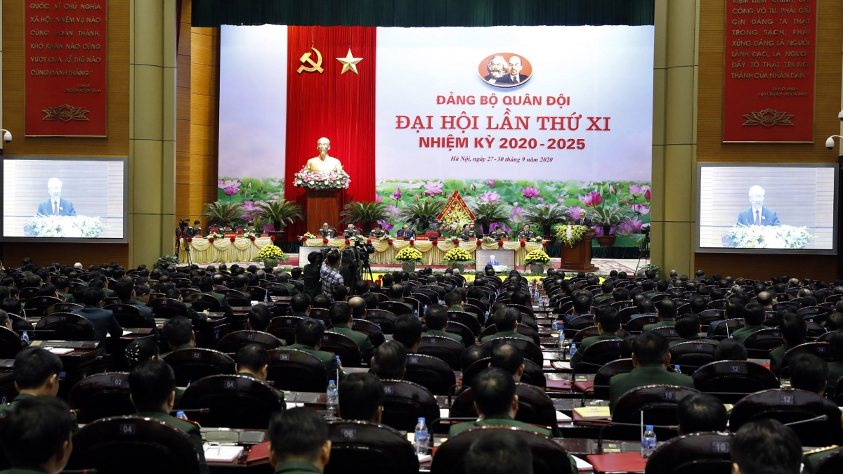 Chính thức khai mạc Đại hội đại biểu Đảng bộ Quân đội lần thứ XI