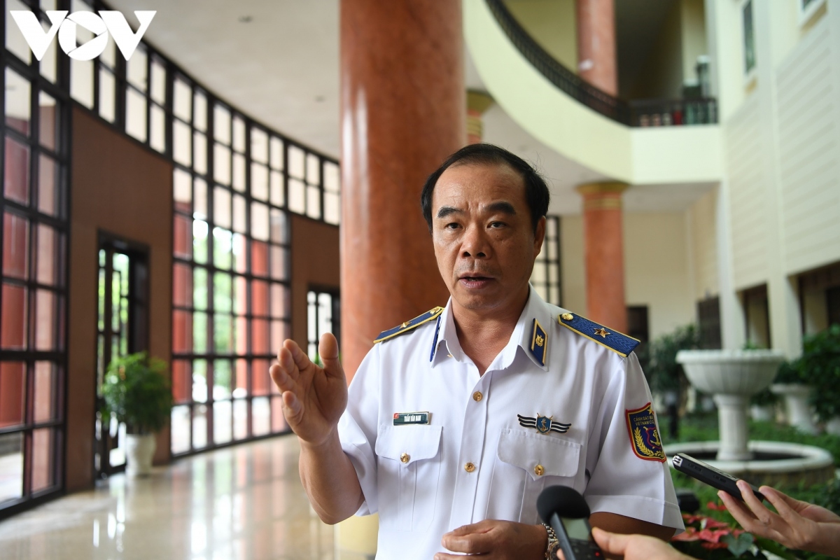 Thiếu tướng Vũ Cương Quyết - Phó Tư lệnh Cảnh sát biển Việt Nam. (Ảnh: Trọng Phú)