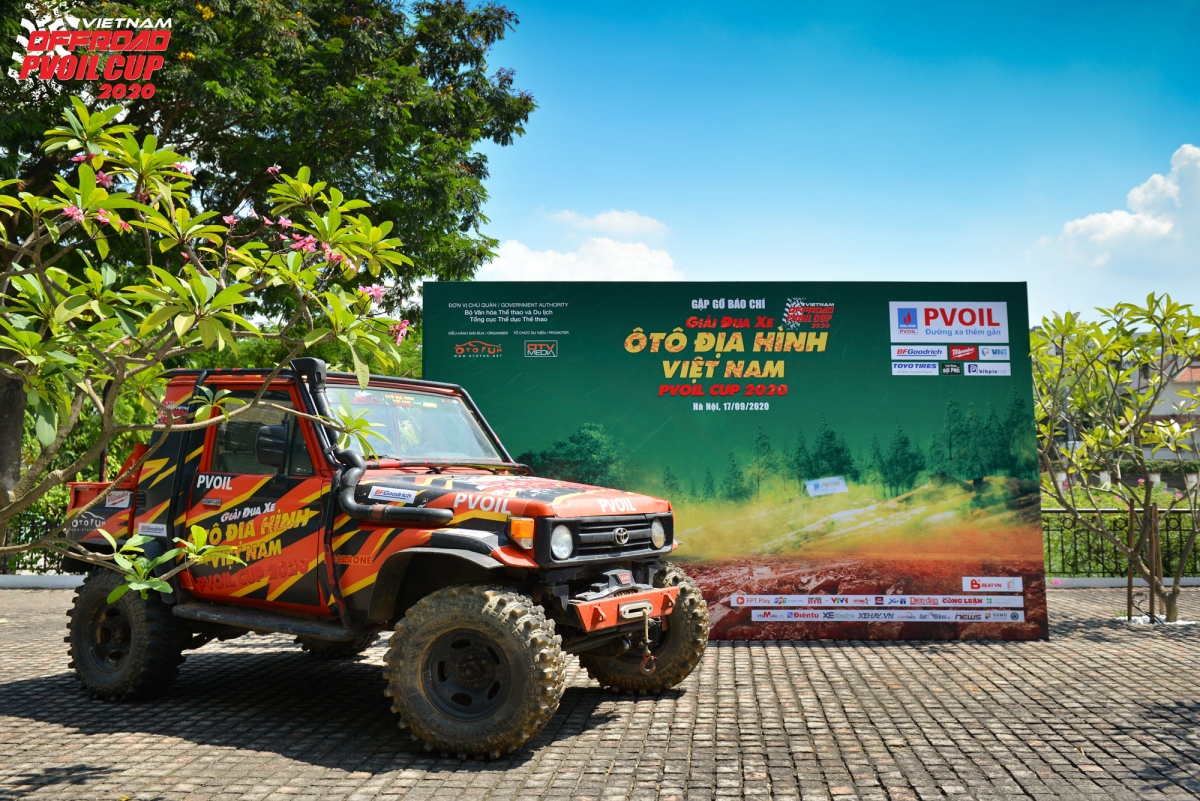 80 đội tham dự Giải đua xe ô tô địa hình Việt Nam 2020