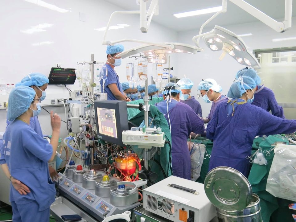 Ca ghép tạng thực hiện tại Bệnh viện Việt Đức. (Ảnh: BVCC)