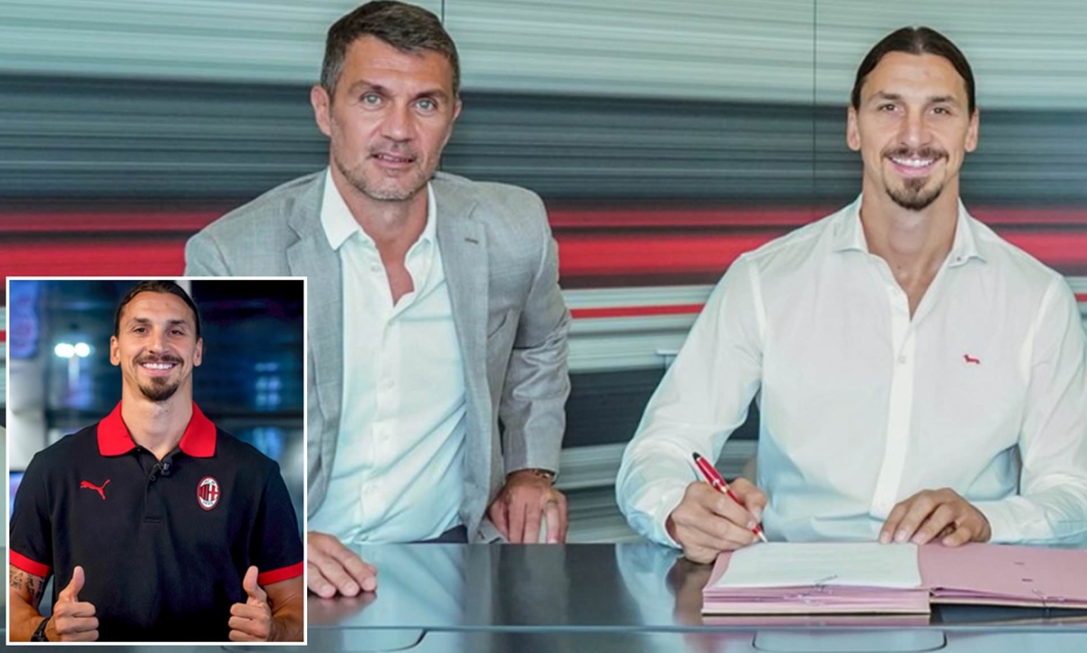 Chuyển nhượng ngày 1/9: Ibrahimovic chính thức ký hợp đồng mới với AC Milan