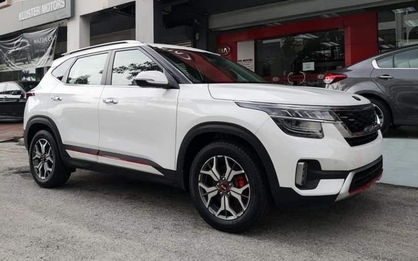 Khám phá Kia Seltos GT-Line vừa lộ diện