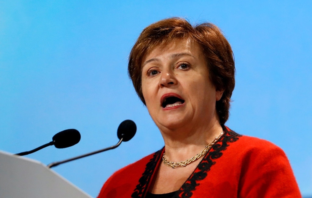  Bà Kristalina Georgieva - Giám đốc Quỹ tiền tệ quốc tế. Ảnh: Reuters