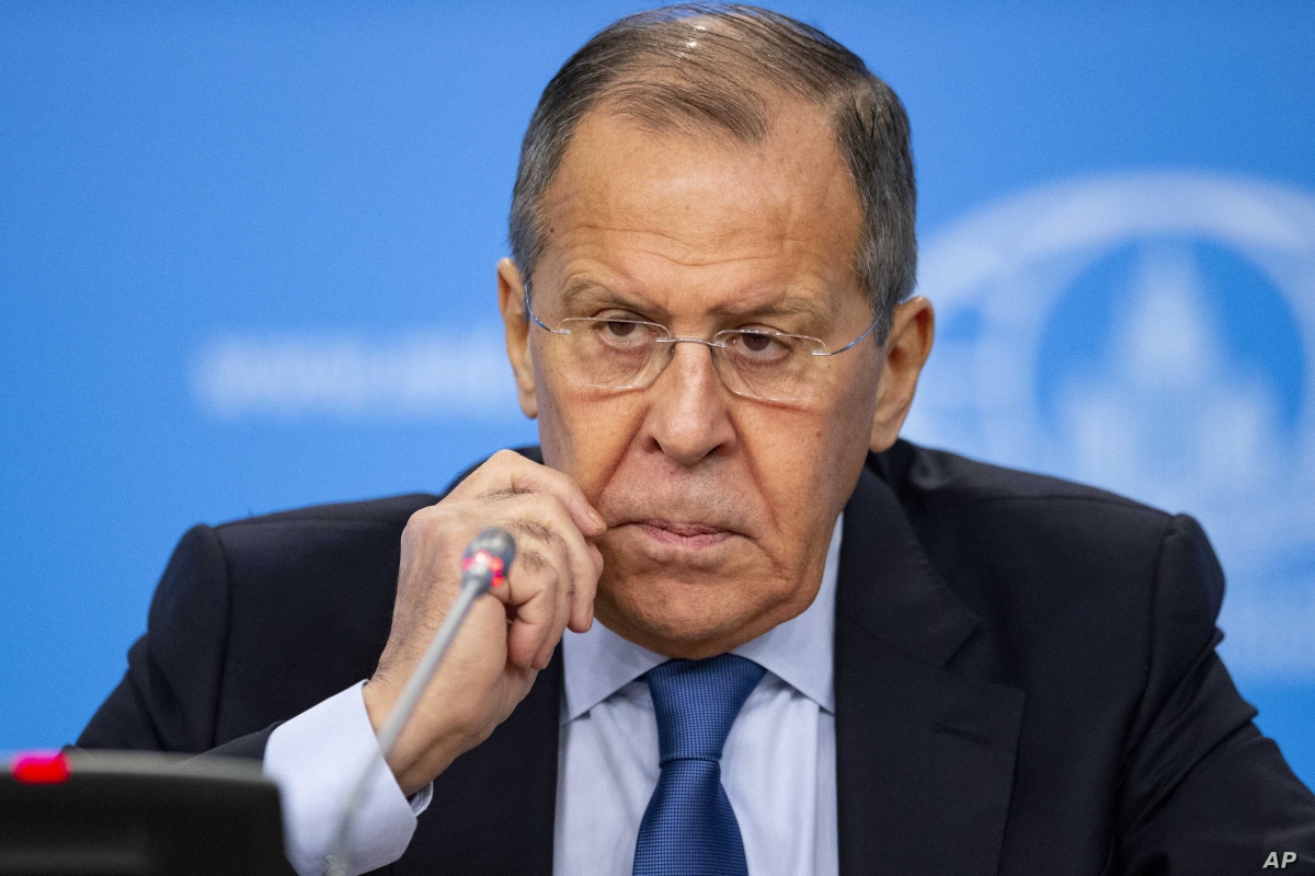 Ngoại trưởng Nga Sergei Lavrov. Ảnh: AP