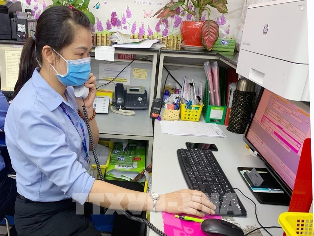 Tốc độ phát triển thương mại điện tử hàng năm của Việt Nam tăng rất nhanh.
(Ảnh minh họa: TTXVN)