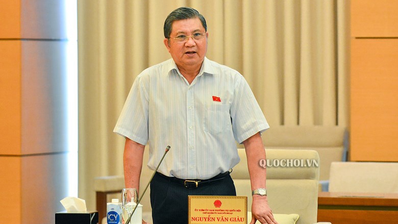 Chủ nhiệm Uỷ ban Đối ngoại Nguyễn Văn Giàu