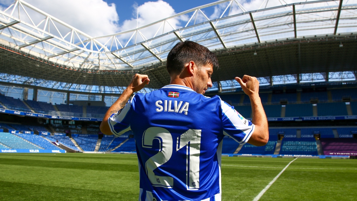 Sau trận ra quân không như ý, Sociedad sẽ trông chờ nhiều vào màn ra mắt của David Silva trong trận đấu với Real Madrid. (Ảnh: Sociedad).
