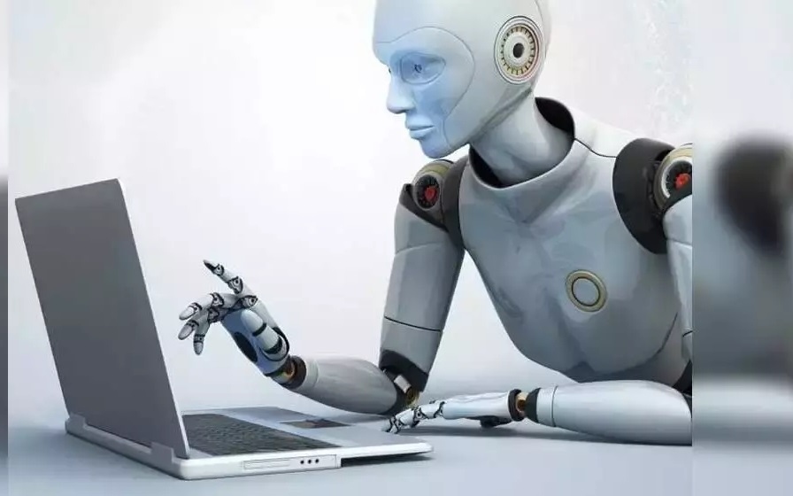 Hình ảnh minh họa về robot viết bài. Nguồn: Times of India.