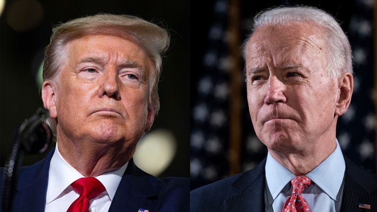 6 tuần trước cuộc bầu cử, Tổng thống Trump bám sát ông Biden tại "chiến địa" Florida