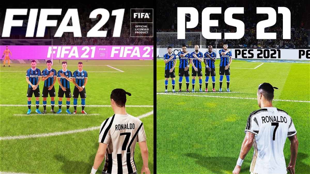 So sánh FIFA 21 và PES 2021: Tựa game nào hay hơn?
