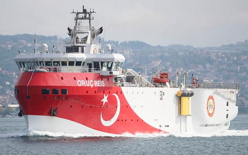 Tàu Oruc Reis của Thổ Nhĩ Kỳ. Ảnh: Atalayar.