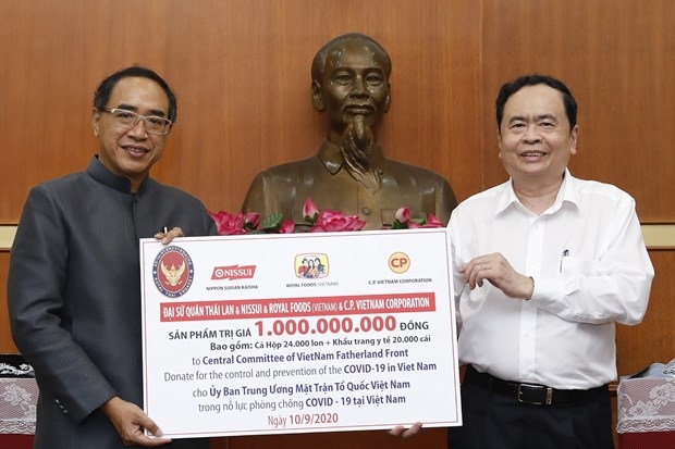 Thai firms offer help in Vietnam’s anti-COVID-19 efforts